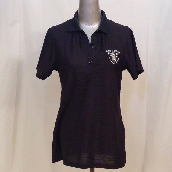 LAS Vegas raiders polo t-shirt size small - Picture 1 of 12